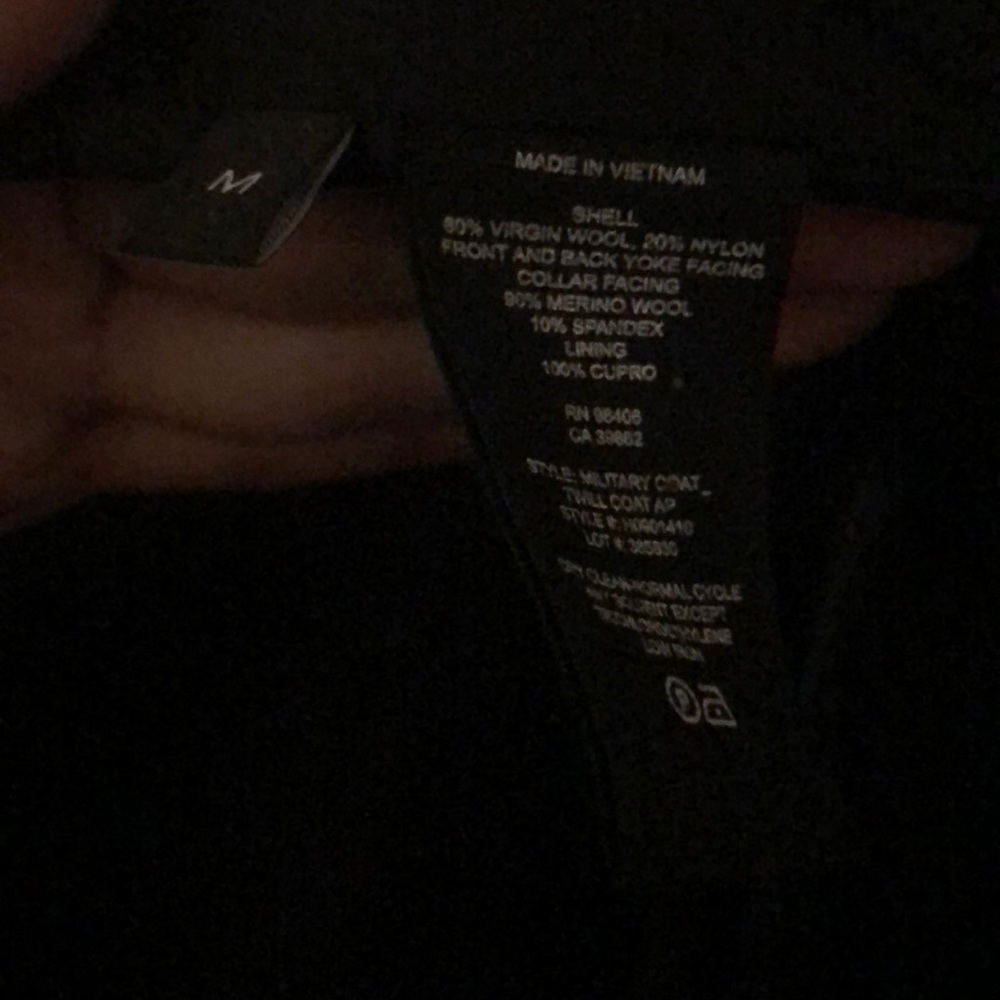 Theory Wool Twill Military Coat - Picture 8 of 8